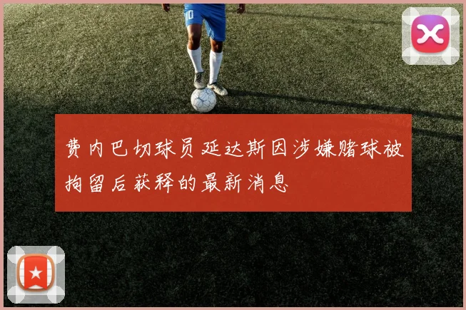 费内巴切球员延达斯因涉嫌赌球被拘留后获释的最新消息